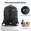 Heroic Knight Extra-Large Travel Backpack Business 17 Inch Laptop Backpack Waterproof Carry On Luggage Backpack Multifunction Daypack for College/Work