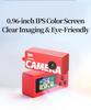 Retro Mini Keychain Camera: 1080P HD, Screen, Portable Thumb Toy