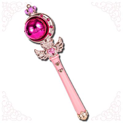 Owl Yorozu Magic Wand, Light-Up Magic Stick, Princess Cosplay, Girls, Pink, No Package Box