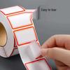 Waterproof Self-Adhesive Name and Memo Roll Stickers for Office Use
