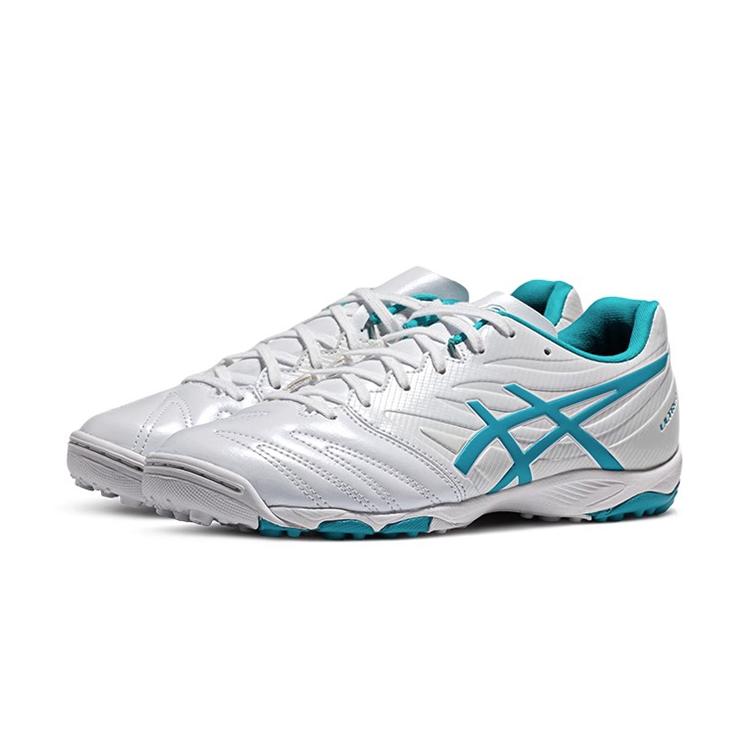 Asics Ultrezza 3 JR GS TF Synthetic Leather Comfortable Low Top Kids' Soccer Shoes White Kids' 1104A049-100