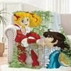 C-Candy Candys Throw Lightweight 240G Flannel Blanket Soft Skin-Friendly For Summer Cooling