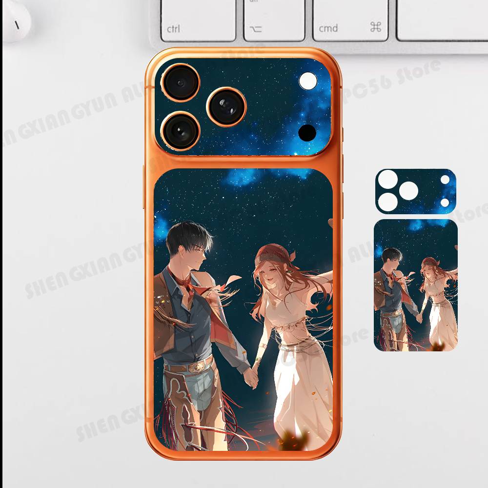 Game Xia Mingxing For Iphone 17 Pro ProMax Back Protective Decorative Sticker Back Cover iPhone17pro