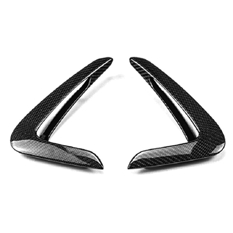 For BMW 4 Series(F32/F33 F36) Real Carbon Fiber Fender Trim Side Body Air Vent Cover 418/420 425/428 430/435 440 2014-