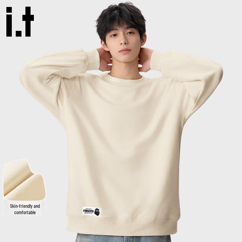 Fingercroxx Men's Casual Terry Crewneck Sweatshirt