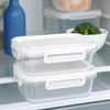 6pcs Prevent Odor Transfer Fresh-keeping Box Transaparent Food Container  Refrigerator