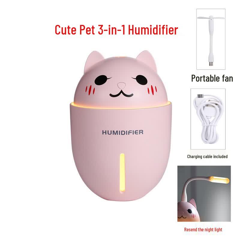 Cute Cat Mini Humidifier