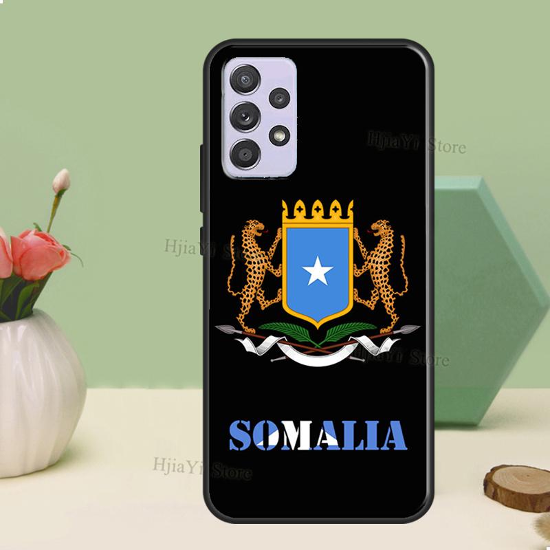 Somali Somalia National Flag Case For Samsung A54 A34 A24 A14 A51 A71 A12 A22 A32 A52 A72 A73 A33 A53 A13 Back Cover