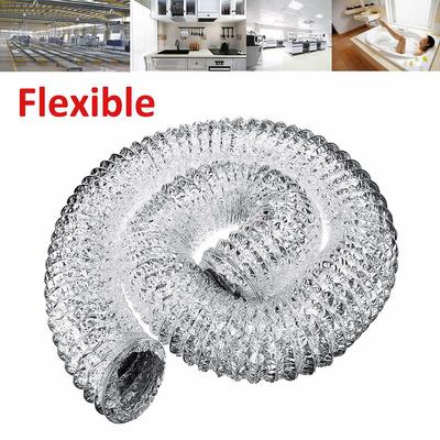3.1Inch Flex Air Aluminum Foil Ducting Dryer Vent Hose For Ventilation 1.5M