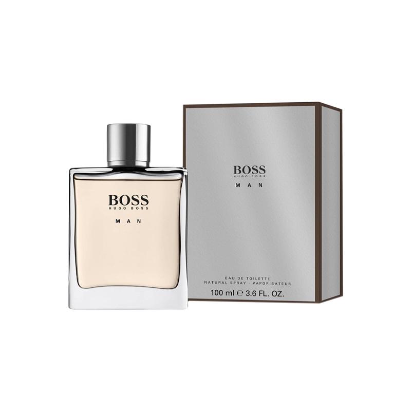 BOSS Man Eau de Toilette Parfum holzig Eau de Toilette EDT Apfel Patchouli Man Eau de Toilette 100ml