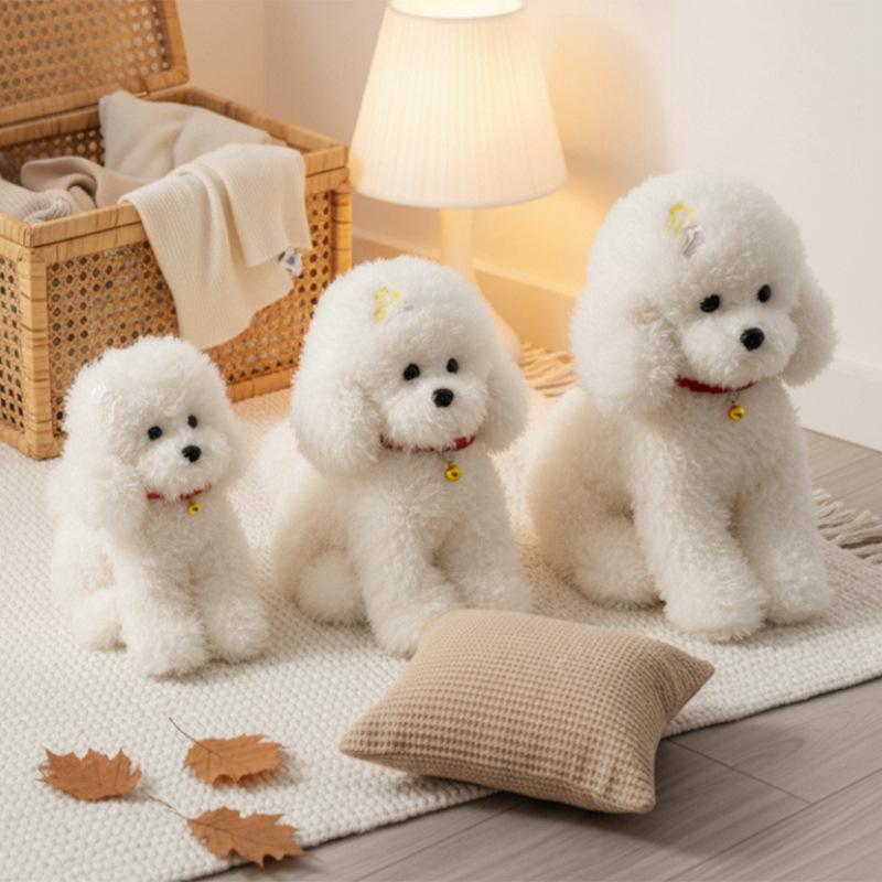 Nuovo Peluche Cane Teddy Cane Barboncino Carino Bambola Cane Bambola Ragazza Regalo di Compleanno Bambola per Bambini