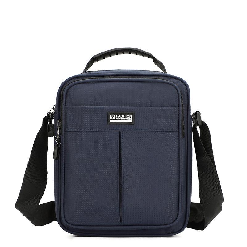 

Мужская сумка кроссбоди, износостойкая водонепроницаемая наплечная сумка для улицы синий