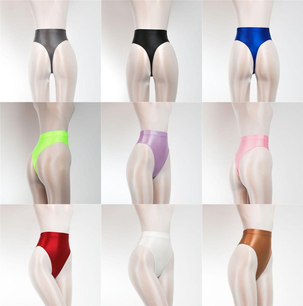 High Waist Sheer Thong: Sexy European and American Women's T-back 7055