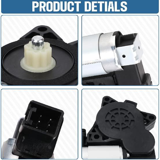 742-801 Power Window Lift Motor Compatible with Mazda 3, Mazda 5, Mazda 6, Mazda CX-7, Mazda CX-9, Mazda RX-8, Replace# GJ6A5958XF, GJ6A5958XE,