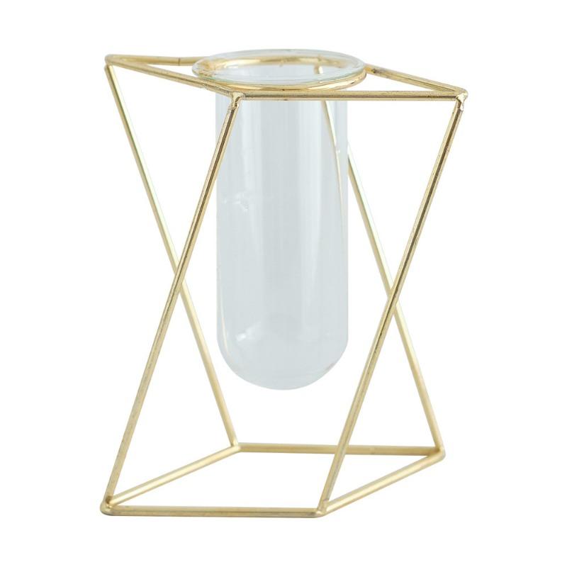 Home Decorations: Living Room Desktop Flower Arranger Table Dried Flowers Artificial Flower Vase