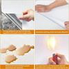 3D Self-Adhesive Linen Wallpaper Continuous Waterproof Wall Stickers Living Room Bedroom Kitchen Cabinet Waterproof Wall Sticker