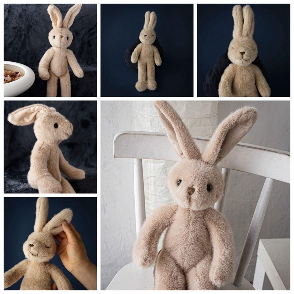 Hjemmedekor Kanin Plysjleke Kosedyr Plysj Kanin Kanin Kosedyr Bjørn Dukke Sovende Venn
