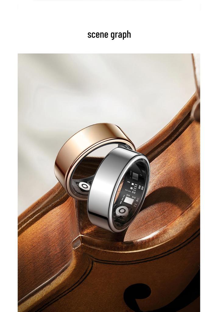 Smart Ring: Heart Rate, Blood Oxygen, Blood Pressure, Sleep Tracker, Pedometer, Sports, Bluetooth Call Reminder