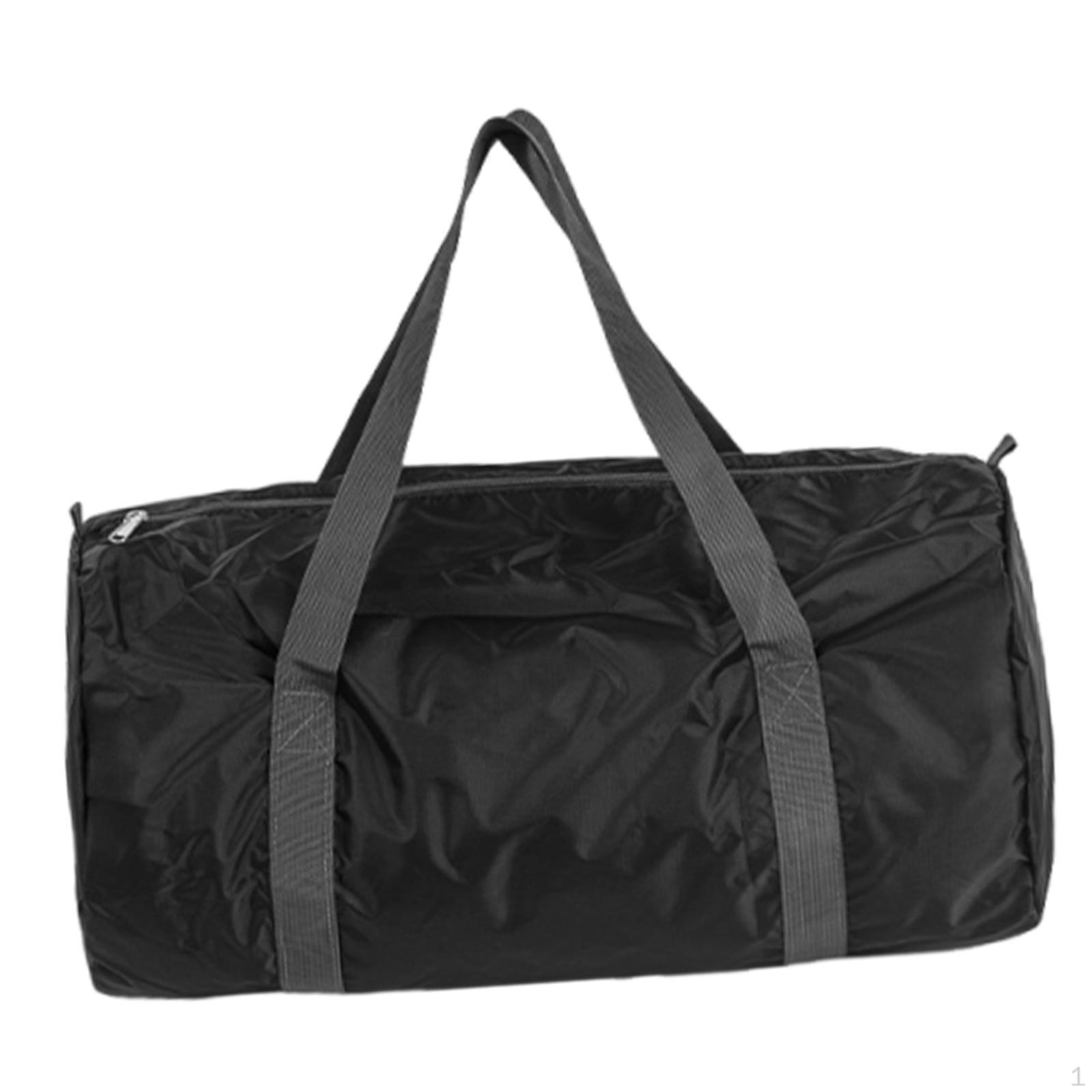 

, Tote Bag, Foldable Versatile Bag Made of Nylon, Ideal for Gym, Fitness, Hiking, Dance чёрный