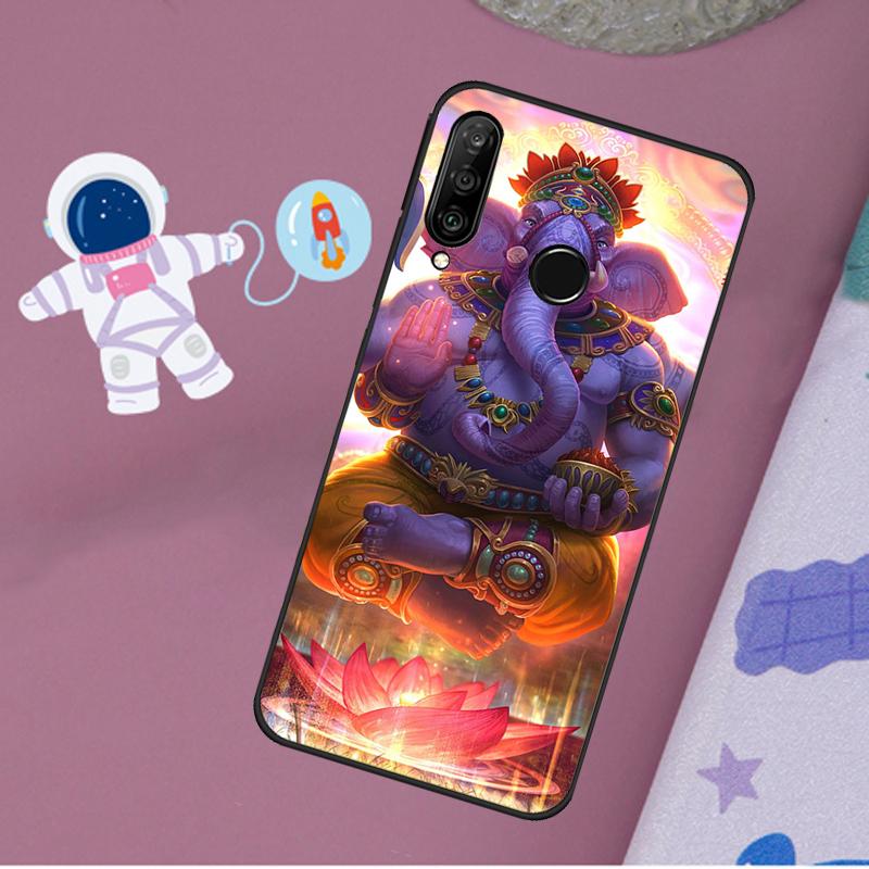 Ganesh Elephant God For Huawei Nova 10 9 SE 11 Pro Y60 Y70 Y90 Y61 Y91 Y72 Y73 12i 11i 8i P20 P30 P40 Lite Case