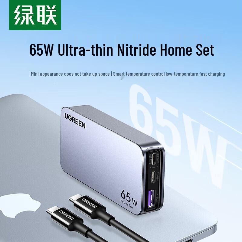 Ugreen 65W GaN PD Multi-Port Type-C Fast Charger