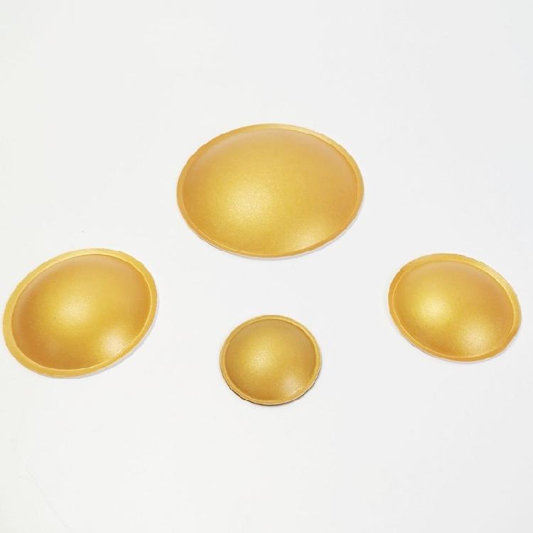 4/5/6.5/8/10/12/15Inch Classical Gold Finished Speaker Diaphragm Cloth Suspension With Dust Cap For Woofer Cones