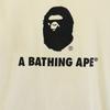 Bape Print Short Sleeve T-shirt L White A BATHING APE Men's Used