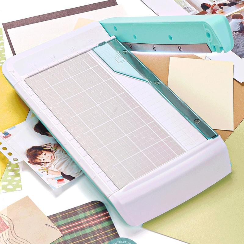Paper Cutter Paper Slicer with Scale Paper Trimmer Multifunctional Paper Cutting Tool for Paper Photos Label Cardstock