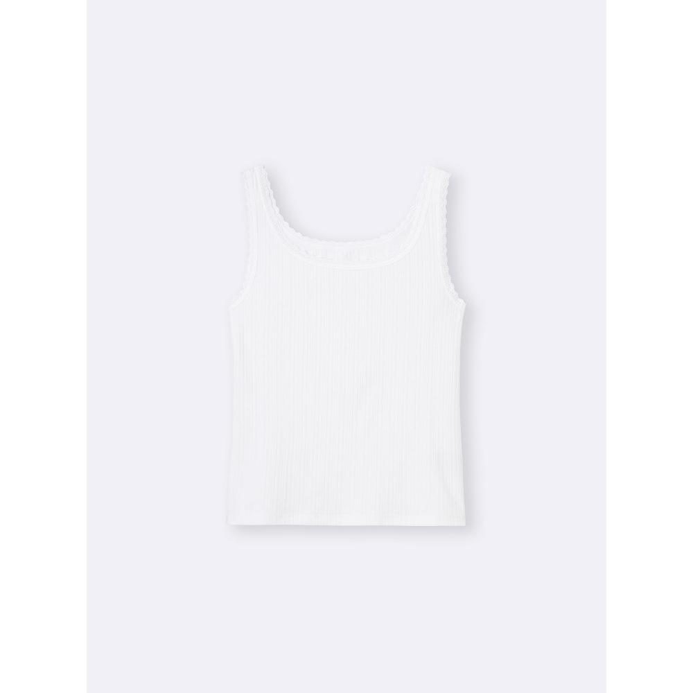 GU by Uniqlo Cotton Blend Lace Tank Top  Dry 