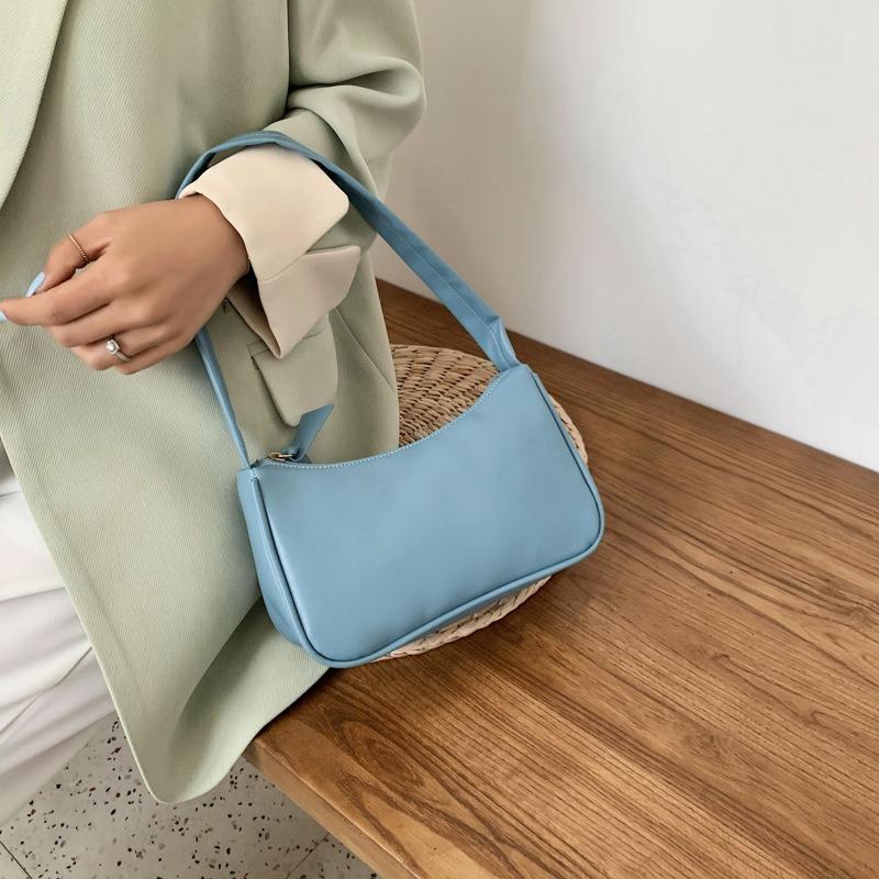 Bag Women's Fashion Handbag Shoulder Small Bag Simple and Versatile New Underarm Bag