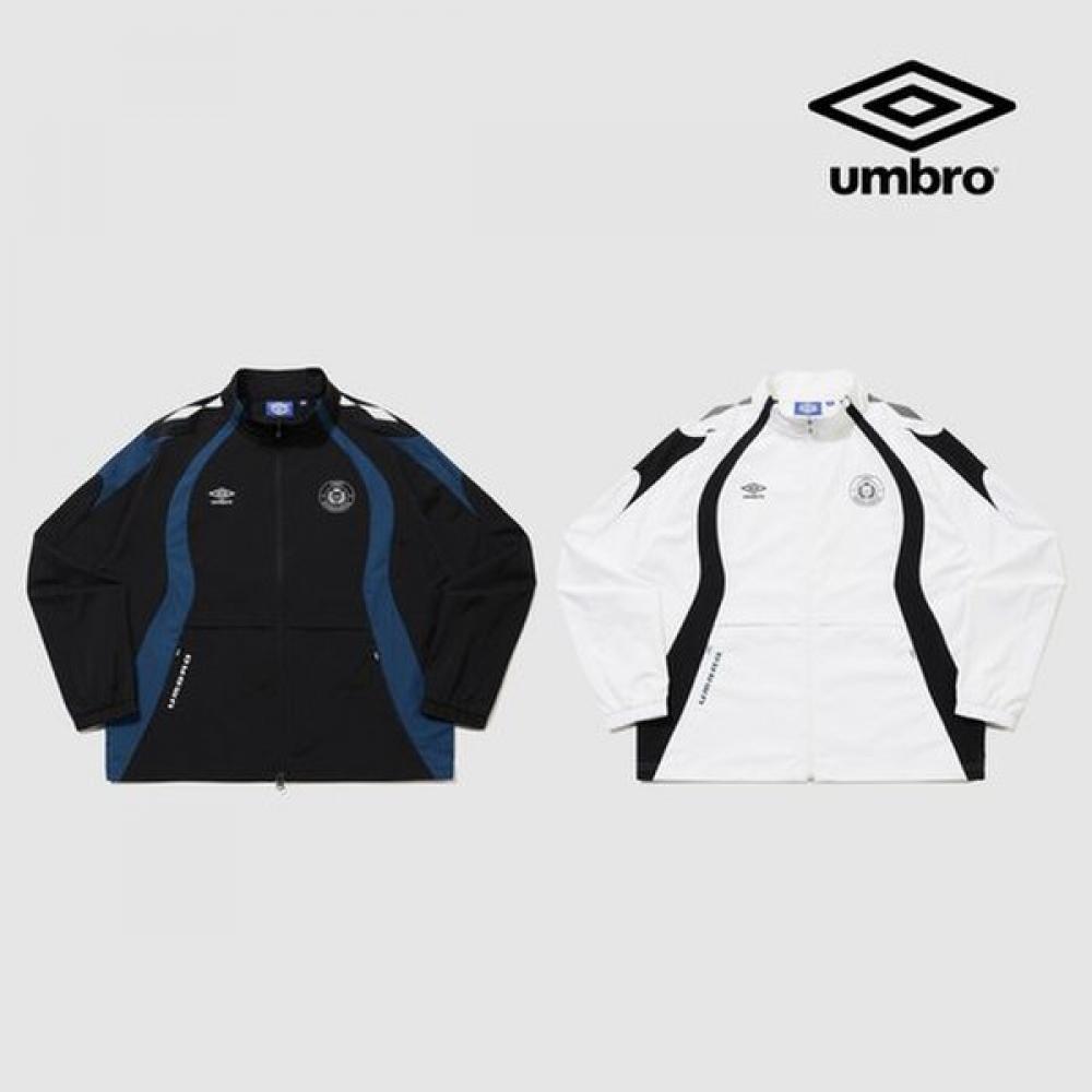 Umbro Woven Stand Neck Windbreaker Jacket Ur121sjk39 Wht blacks/090