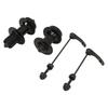 2PCS Bike Hub Set Aluminum Alloy 32 Holes 120 Click 8 To 12 Speed 4 Bearing Disc Brake Hub with