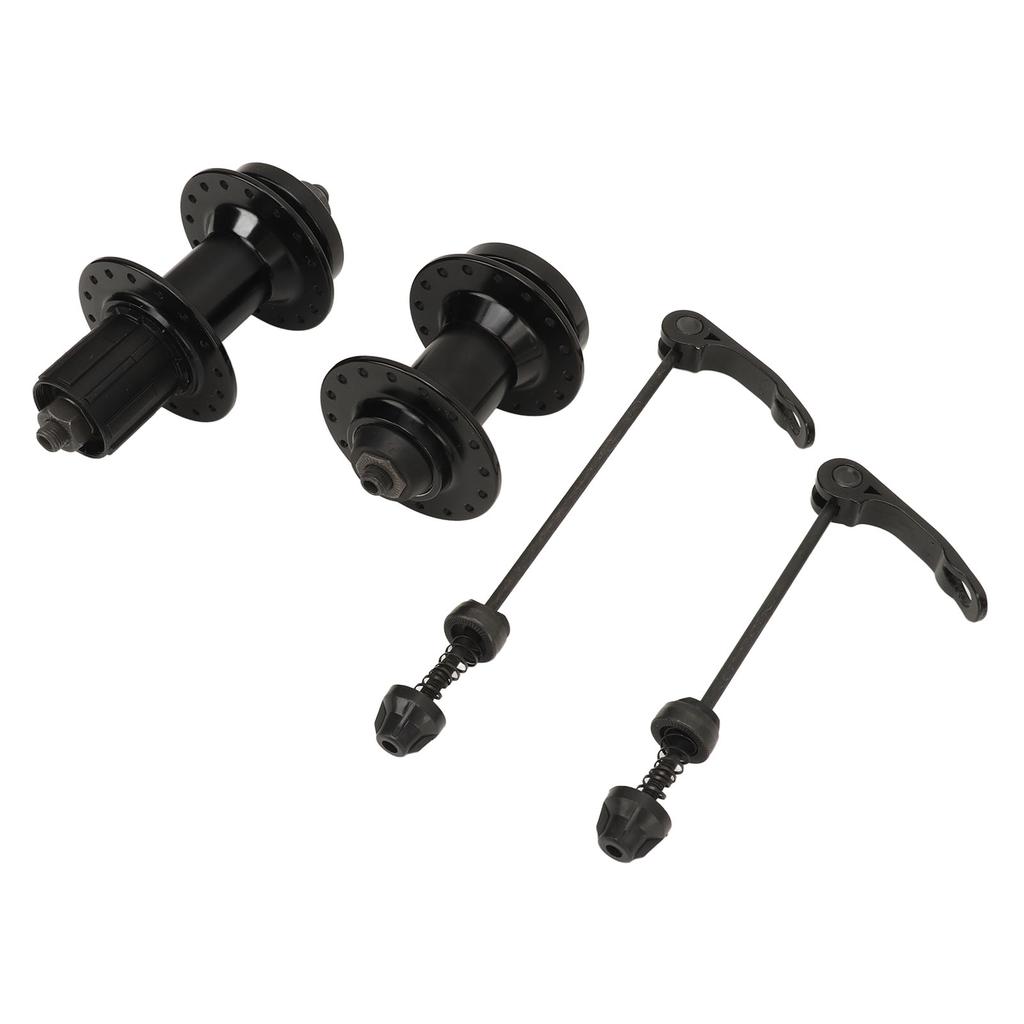 2PCS Bike Hub Set Aluminum Alloy 32 Holes 120 Click 8 To 12 Speed 4 Bearing Disc Brake Hub with