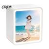 Ballerina Art Paper Dispenser Light-Up Rectangular Tissue Box, Cartoon Design LED Night Light, Decorative Desk Organizer Towel Holder for Bedroom And