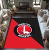 Tappeto Morbido Antiscivolo per Interni con Motivo Calcio Charlton Athletic FC Tappetino Decorativo Sportivo per Camera da Letto