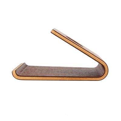Houten antislip lichtgewicht telefoonstandaardhouder voor alle mobiele telefoons, tabletpad