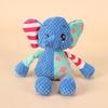 Dog Toys for Small Large Dogs Animal Plush Dog Squeaky Toy Puppy Chew Toys Bite Resistant Pet Toy With Sounding Collision Color