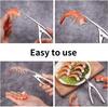 Stainless Steel Shrimp Stripper Peeler Shrimp Line Prawn Shell Peeler  Durable Shrimp Cleaner Knife Kitchen Shrimp Peeling Tools