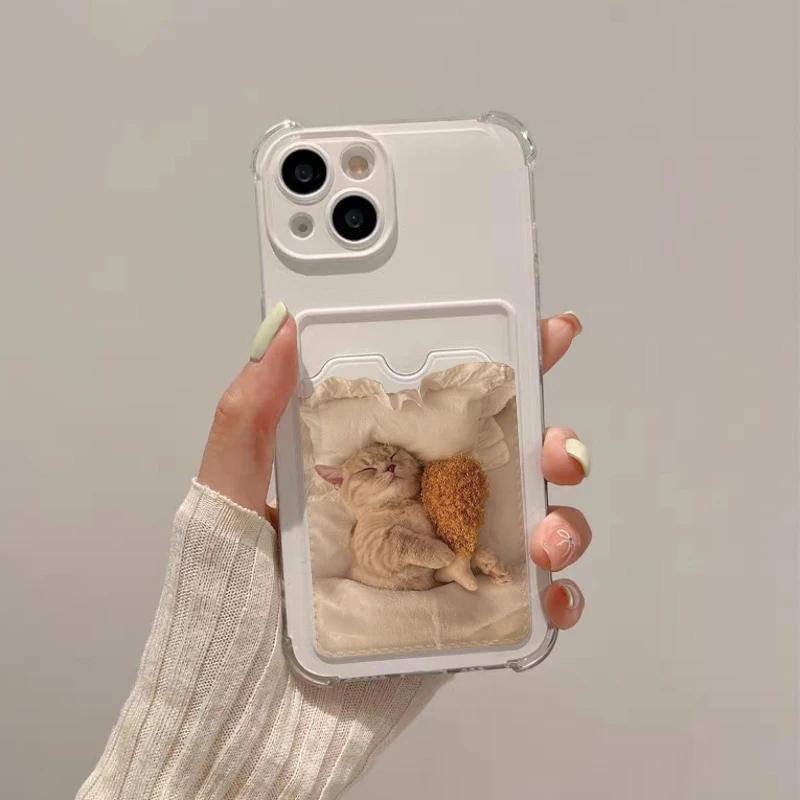 Couple Cat Dog Wallet Card Holder Case For Samsung Galaxy A15 A25 A54 A34 A23 A24 A14 A53 A05 A06 A05S A04 A04E A33 A12 A52 A50S