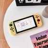 Switch OLED Protective Case for Switch Detachable Soft Protective Analog Stick Covers X Cat Paw TPU Slim Accessory Cover, OLED, Shell, (4 Prints),