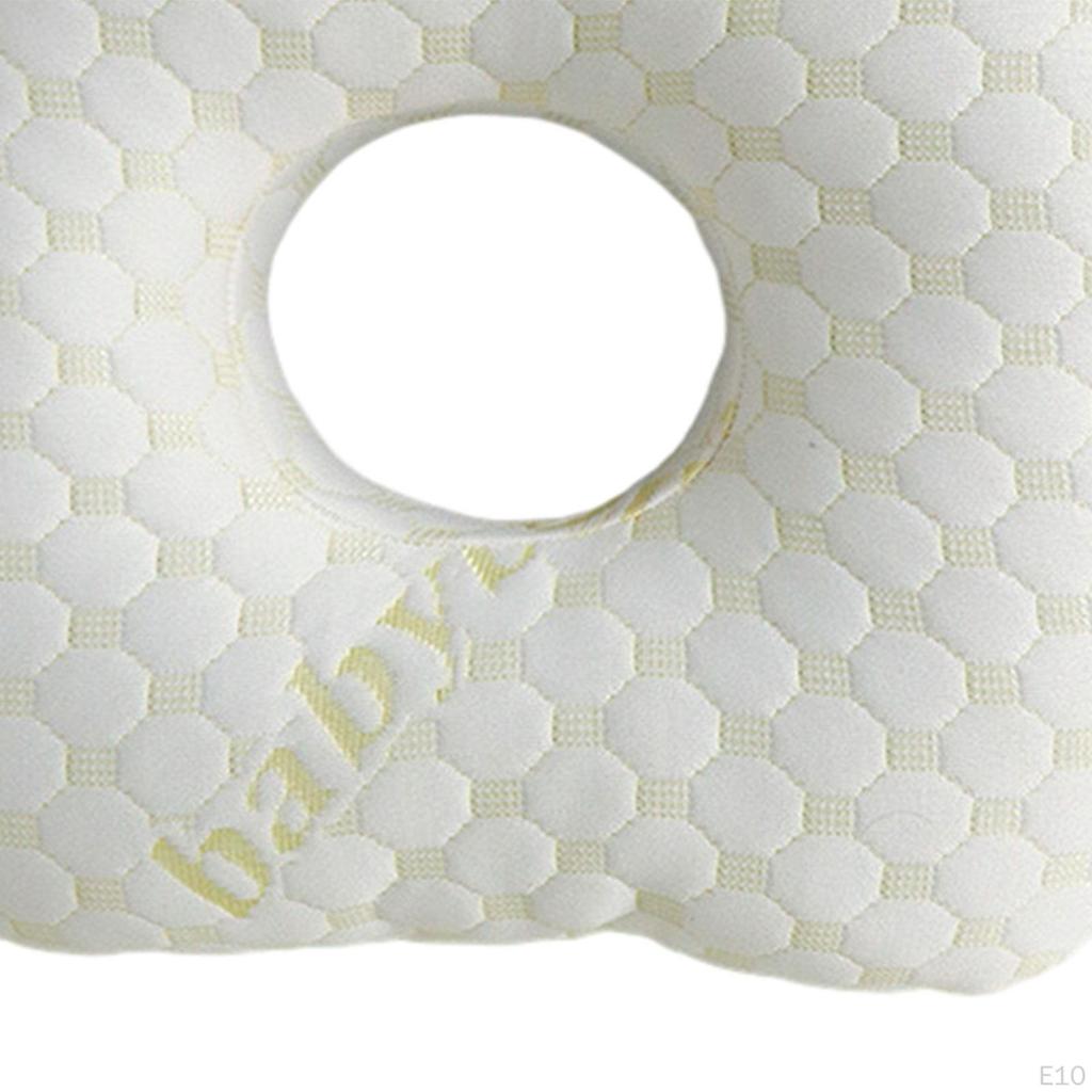 Ear Piercing Pillow for Cnh with Removable Cover Side Sleepers PP Cotton