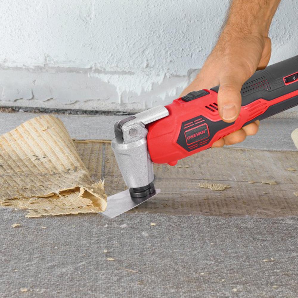ONEVAN 20000OPM Unealtă Multifuncțională Electrică Oscilantă Tăietor Trimmer Fierăstrău Lopată Unealtă pentru Prelucrarea Lemnului Pentru Baterie Makita 18V Pin