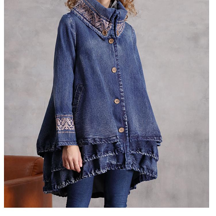 Johnature Γυναικεία παλτό χειμερινού κινέζικου στυλ Ζεστά πάρκα