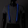 Light Up Suspender Brace for Men Back Harness Strap for Music Festival Party Night Club Costume Shoulder Bondage Strap