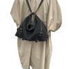 Multifunktionaler Damen-Crossbody-Rucksack aus Wildleder - Großes Fassungsvermögen, Lässiger Stil für Herbst/Winter 2025
