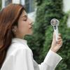 2025 New Handheld Desktop Dual-usable Strong Wind Fan Convenient Handheld Cooling Fan Portable Lightweight Blower with Carabiner