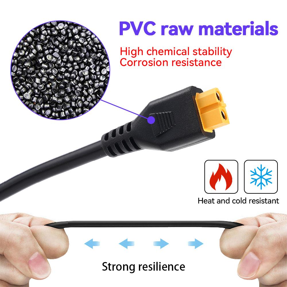 Power Cable 3 Pin Plug with Cigarete Ligthe Male Plug for Car Instant Pot Electric Pressure Cookers Universal