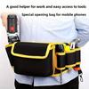 Tool Belt Bag Utility Belt Adjustable Pockets Tool Belts Detachable Work Pouch Bag Heavy Waist Apron Versatile Pouch