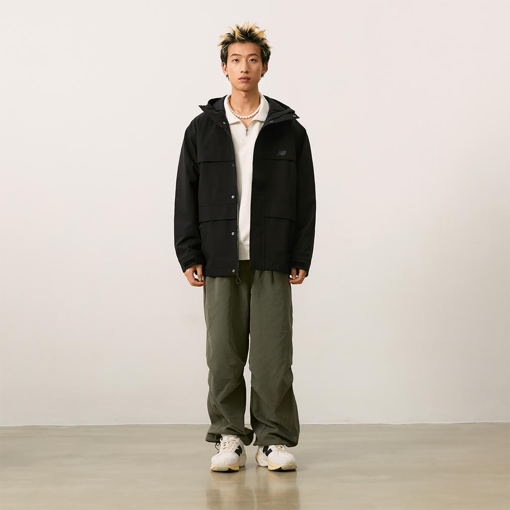 Men's New Balance Jackets & Coats Unisex Black