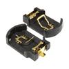 Compactly ABS Metal 3V CR2025 Battery Holder Easy Installation Durability Design For Small Electronics Travel Use